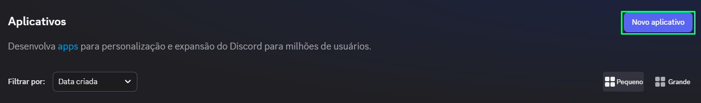 Aplicação de Discord