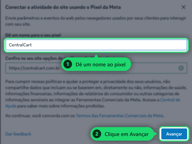 Dar um nome para o pixel