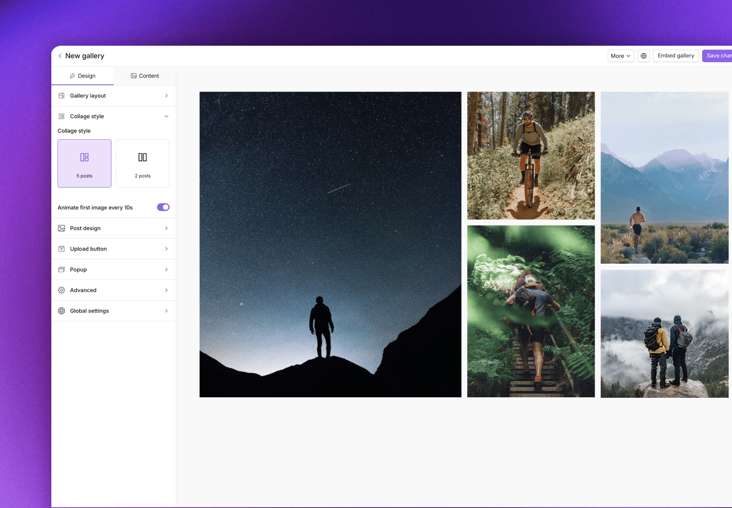 Collage layout