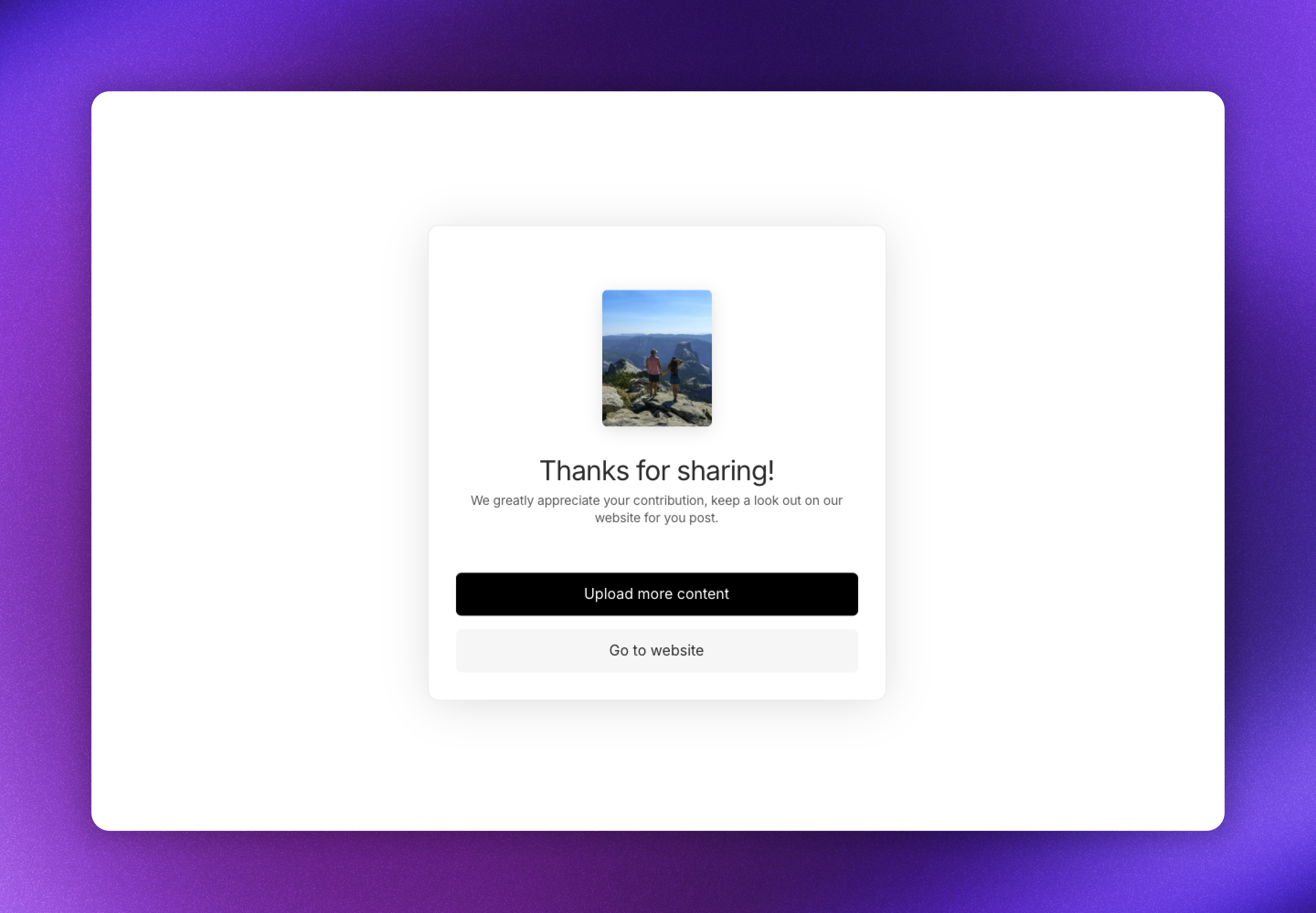 Upload Form Thank You Pn