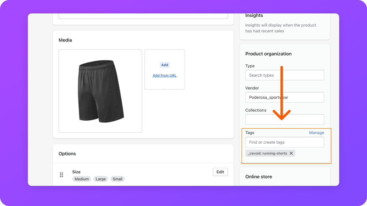 Shopify Product Tag Pn