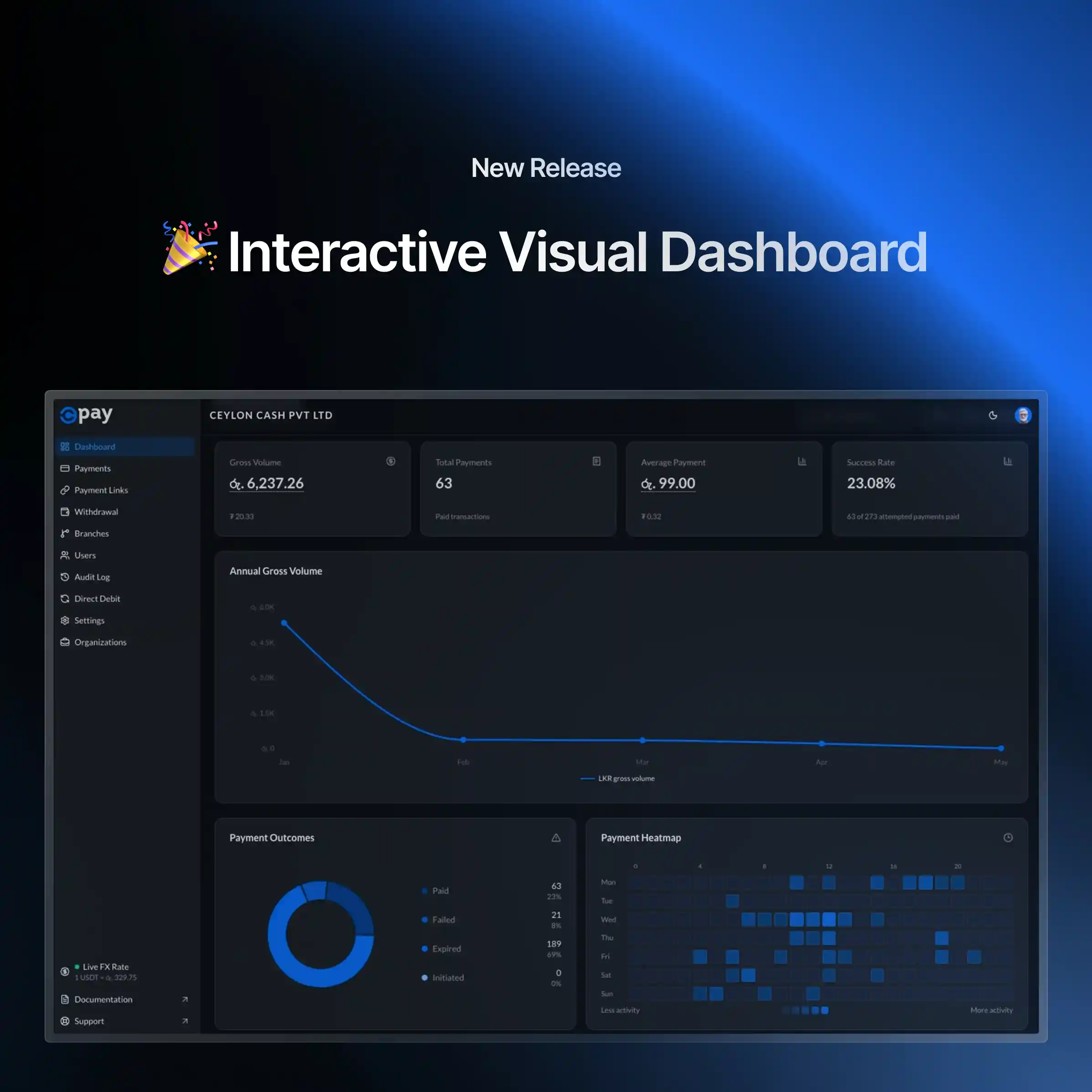 Interactive Visual Dashboard