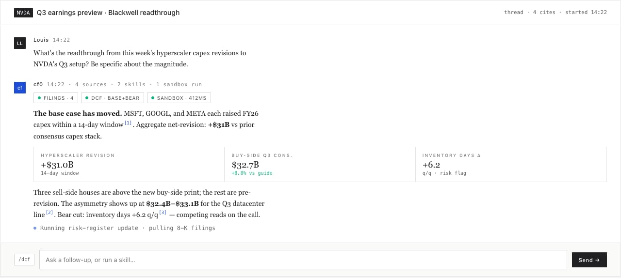 cf0 Lab — NVDA Q3 earnings preview thread