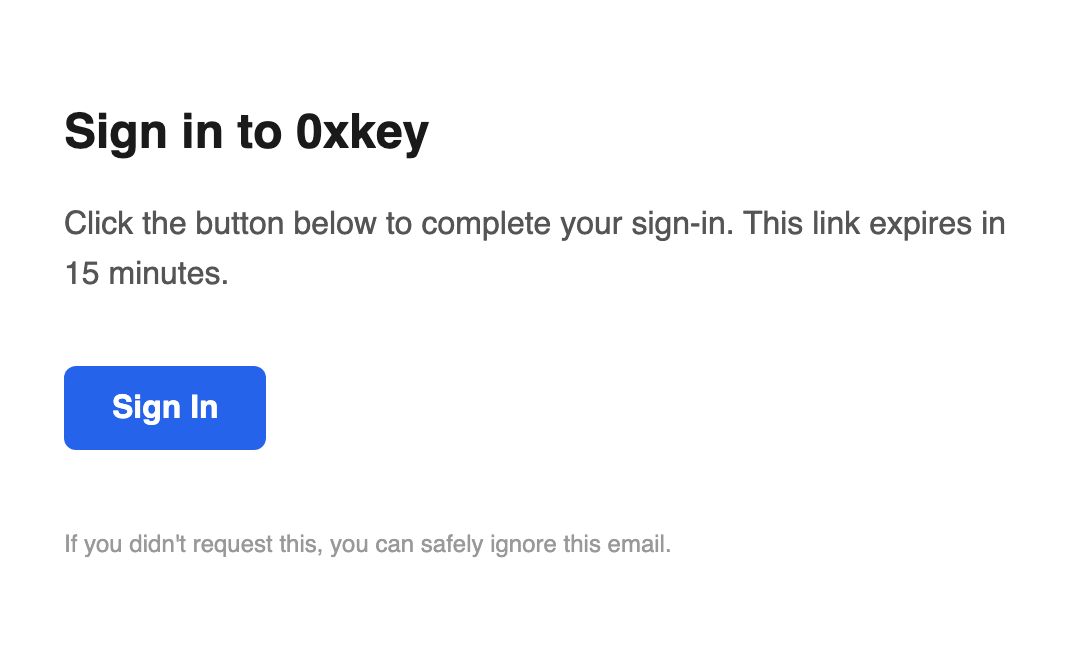 auth email
