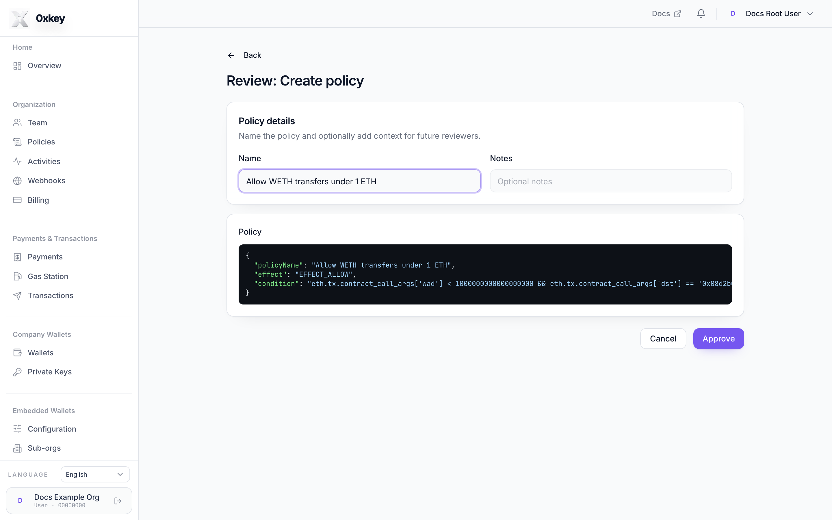 create policy review