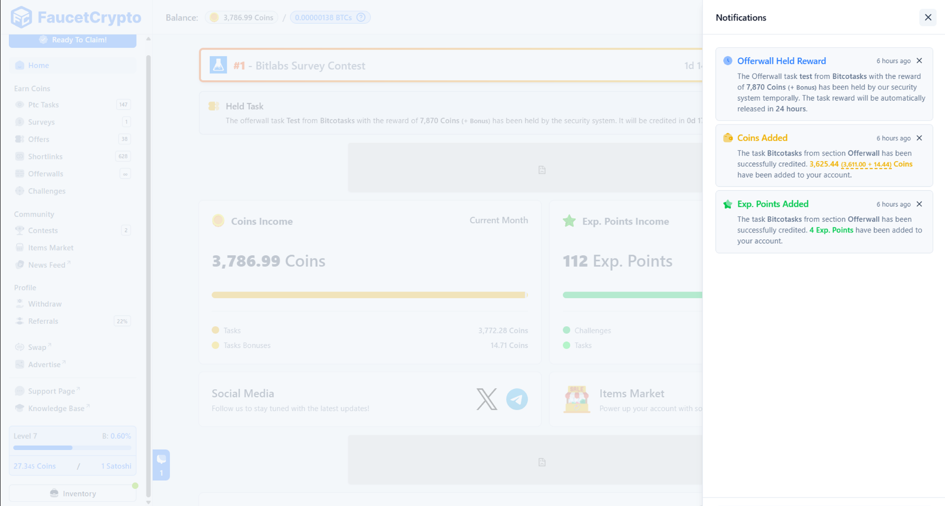 Faucetcrypto Notifications Pn