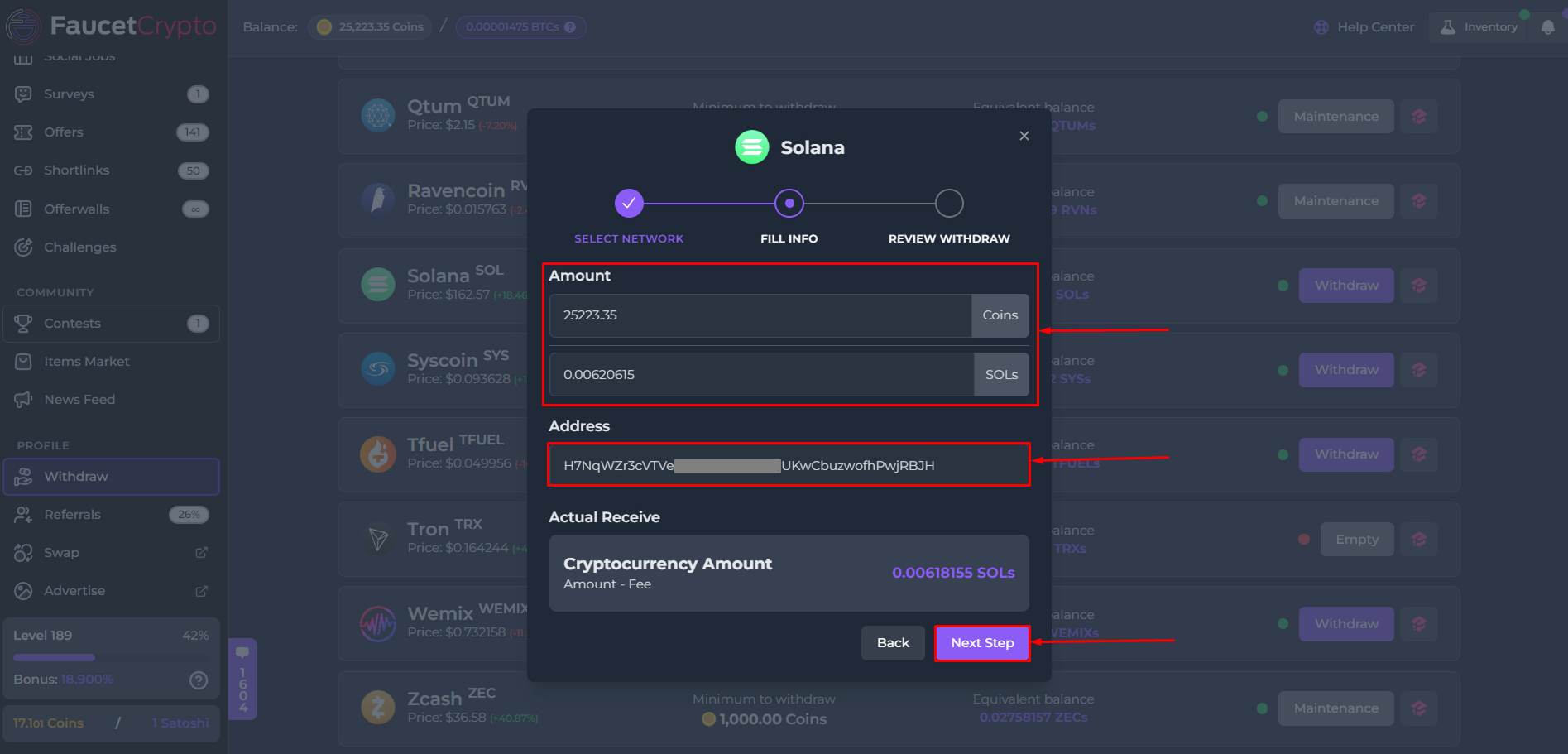 Faucetcrypto Solana Inputdetails Pn