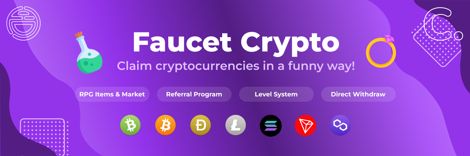Faucet Crypto Banner Pn