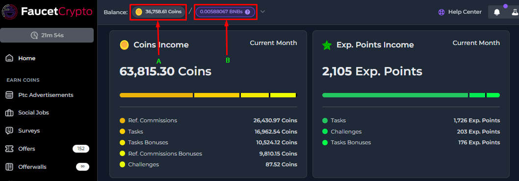 Faucetcrypto Coinsbalance Conversion Pn