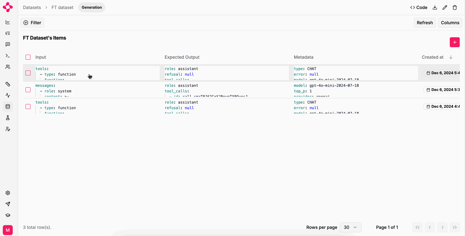 Download Generation Dataset