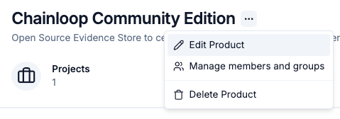 edit product