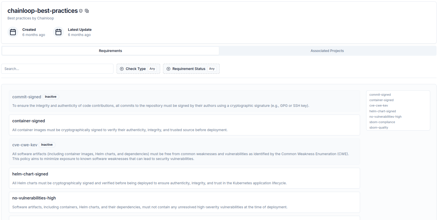 Requirement Lifecycle Management