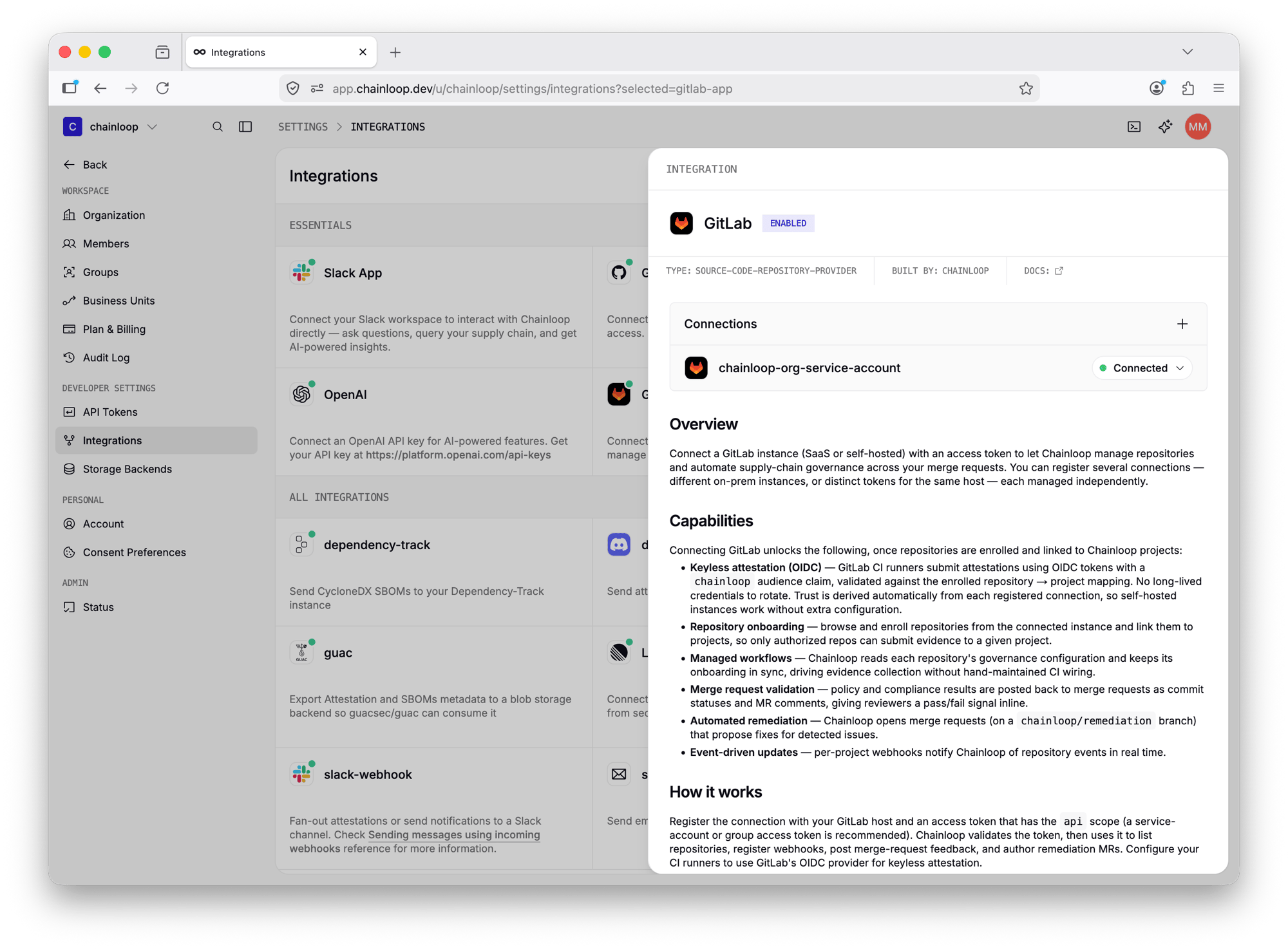 GitLab Integration
