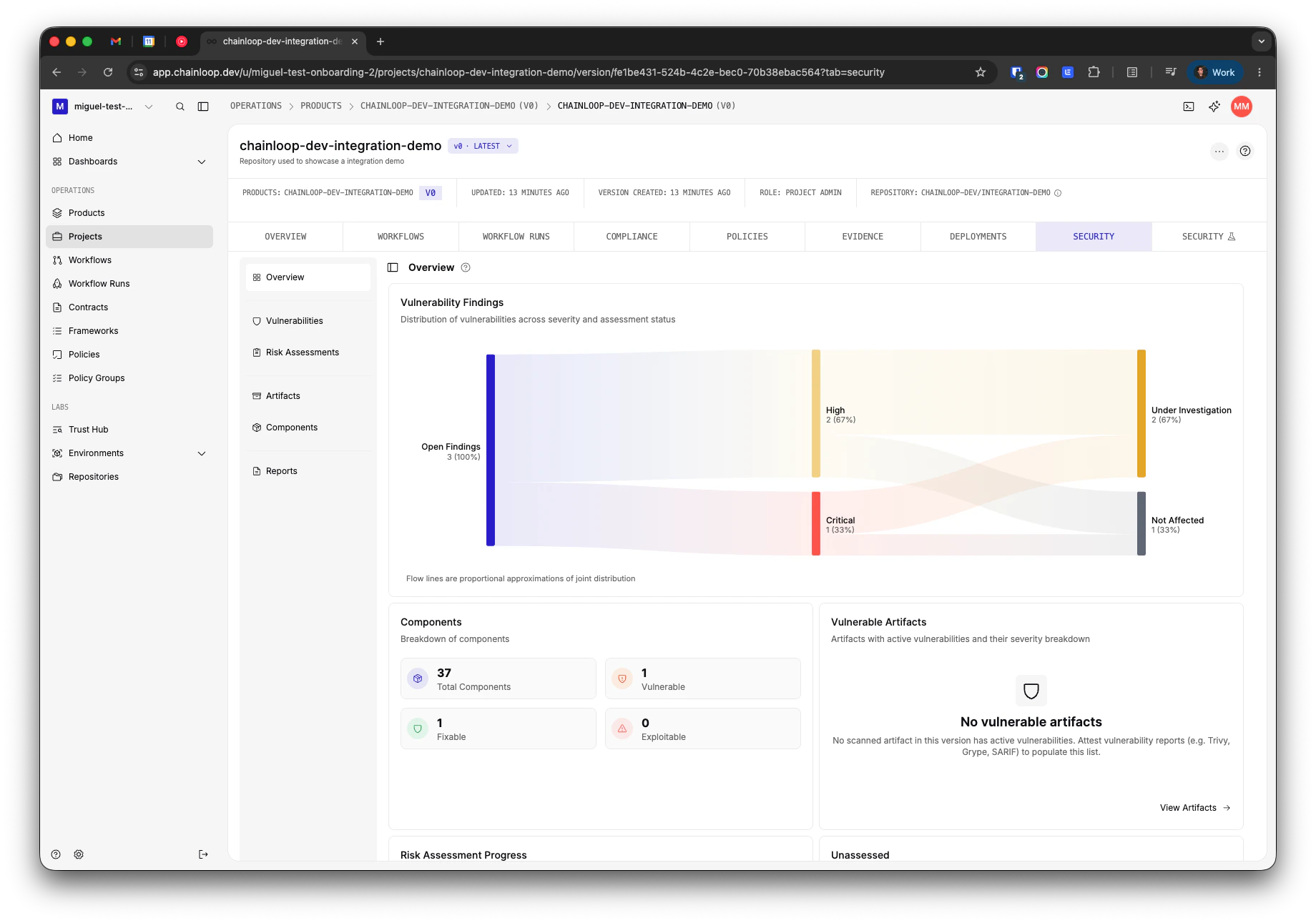 Vulnerability Distribution Visualization