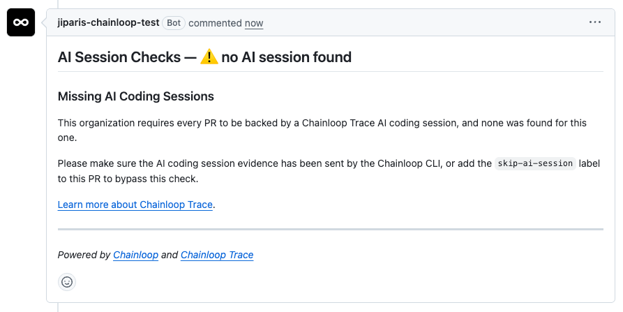 AI Session Enforcement