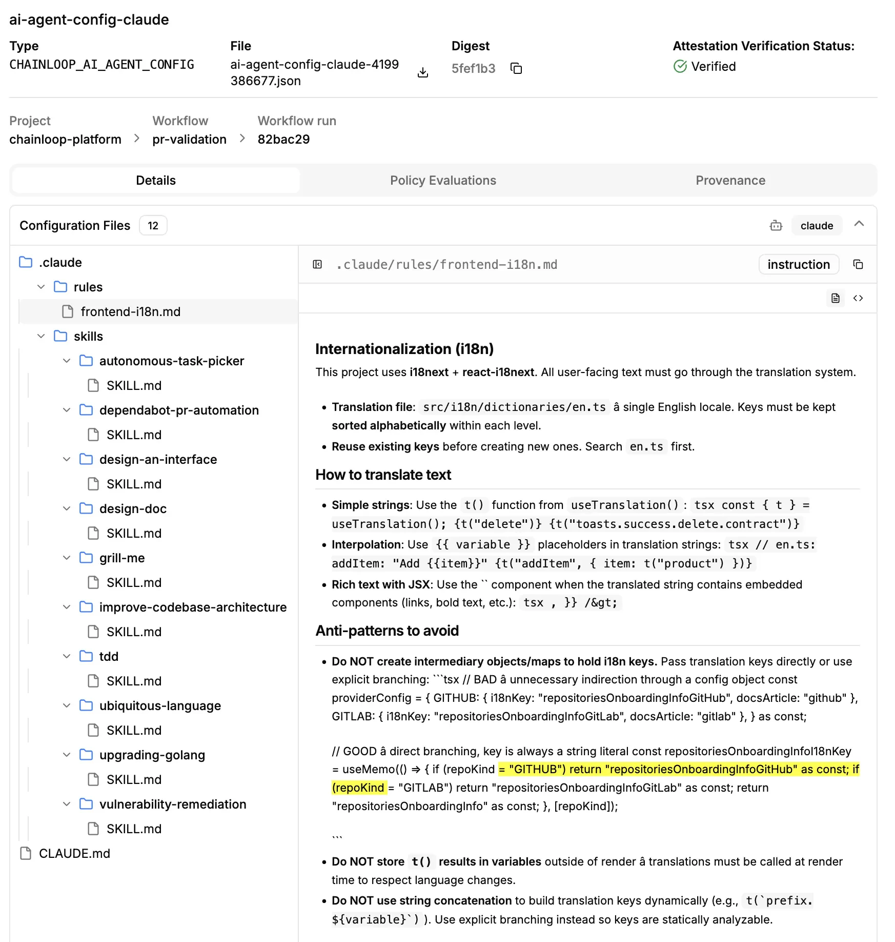 AI Agent Configuration Governance