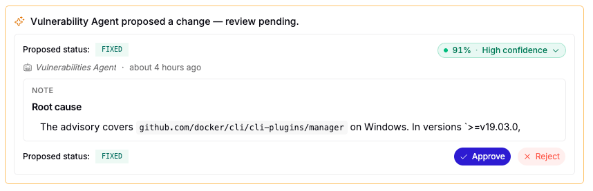 Automated PR for auto remediation