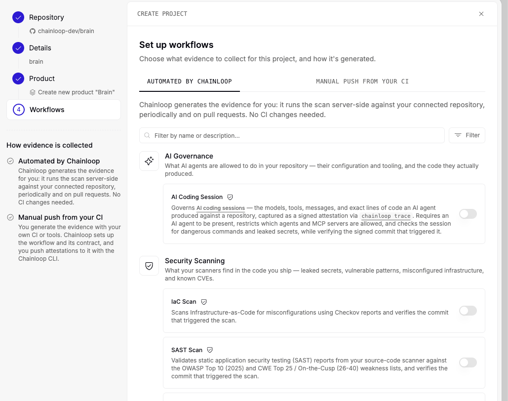 Built-In and Manual Scanner Onboarding