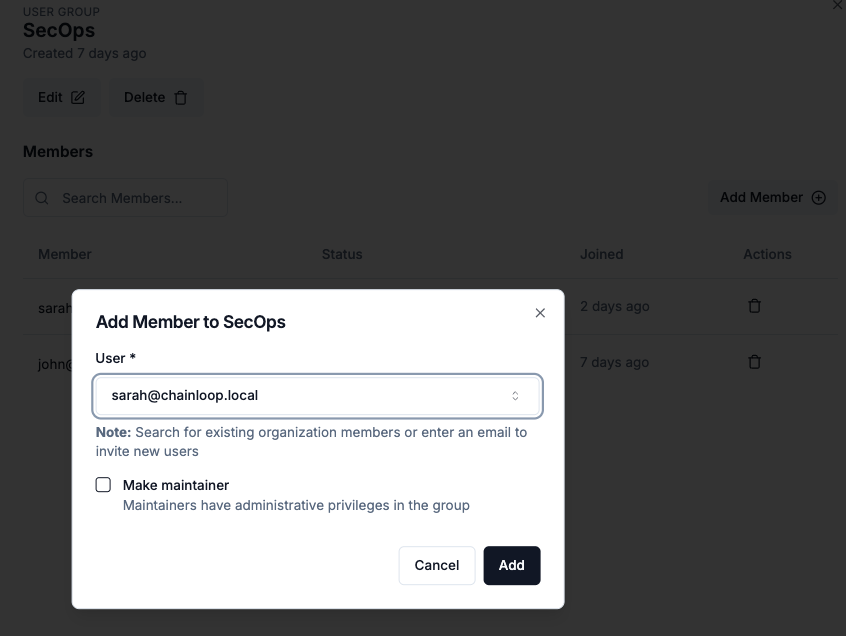 groups