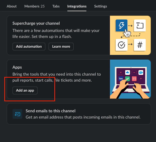 Add Bot to Channel