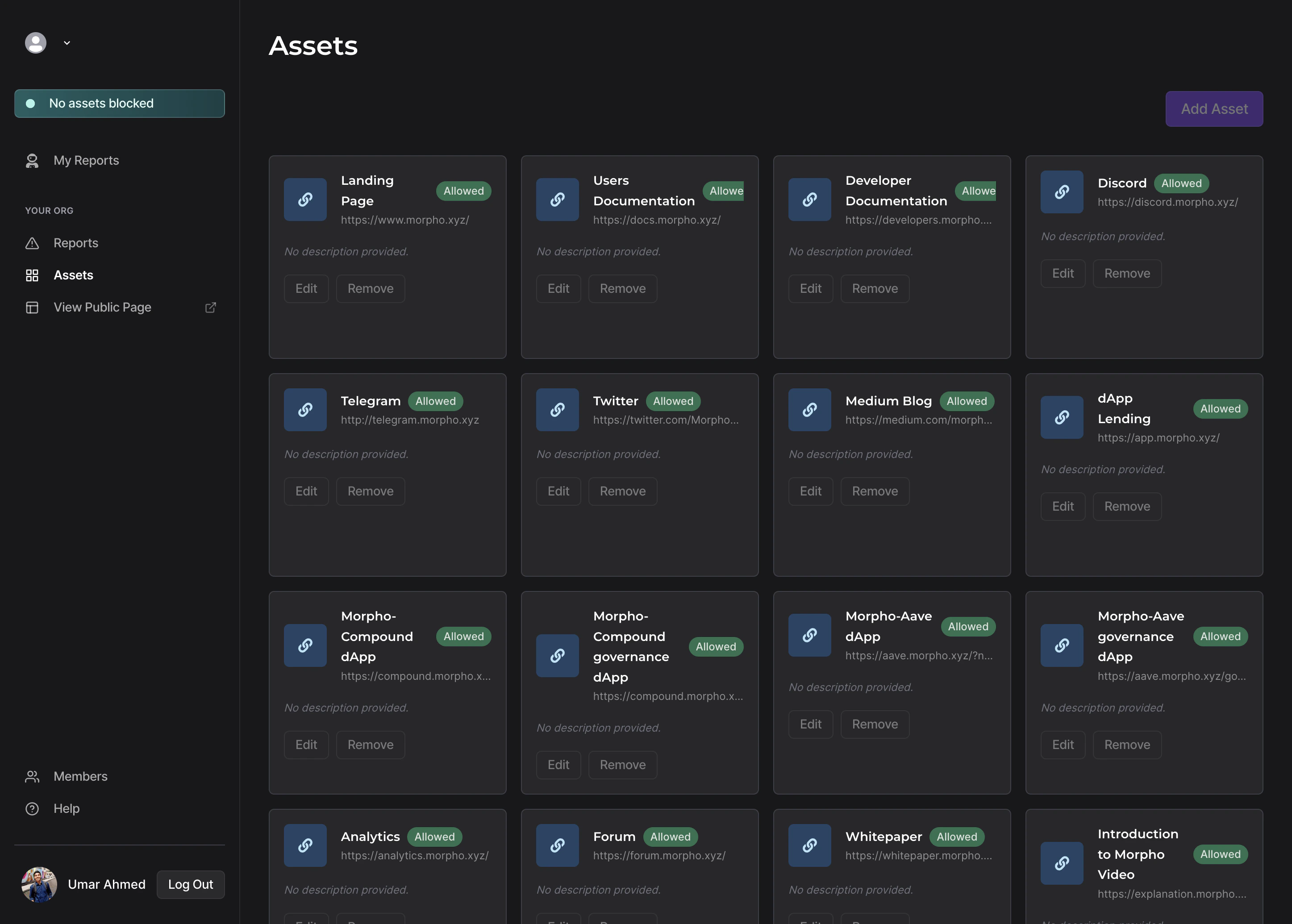 Assets