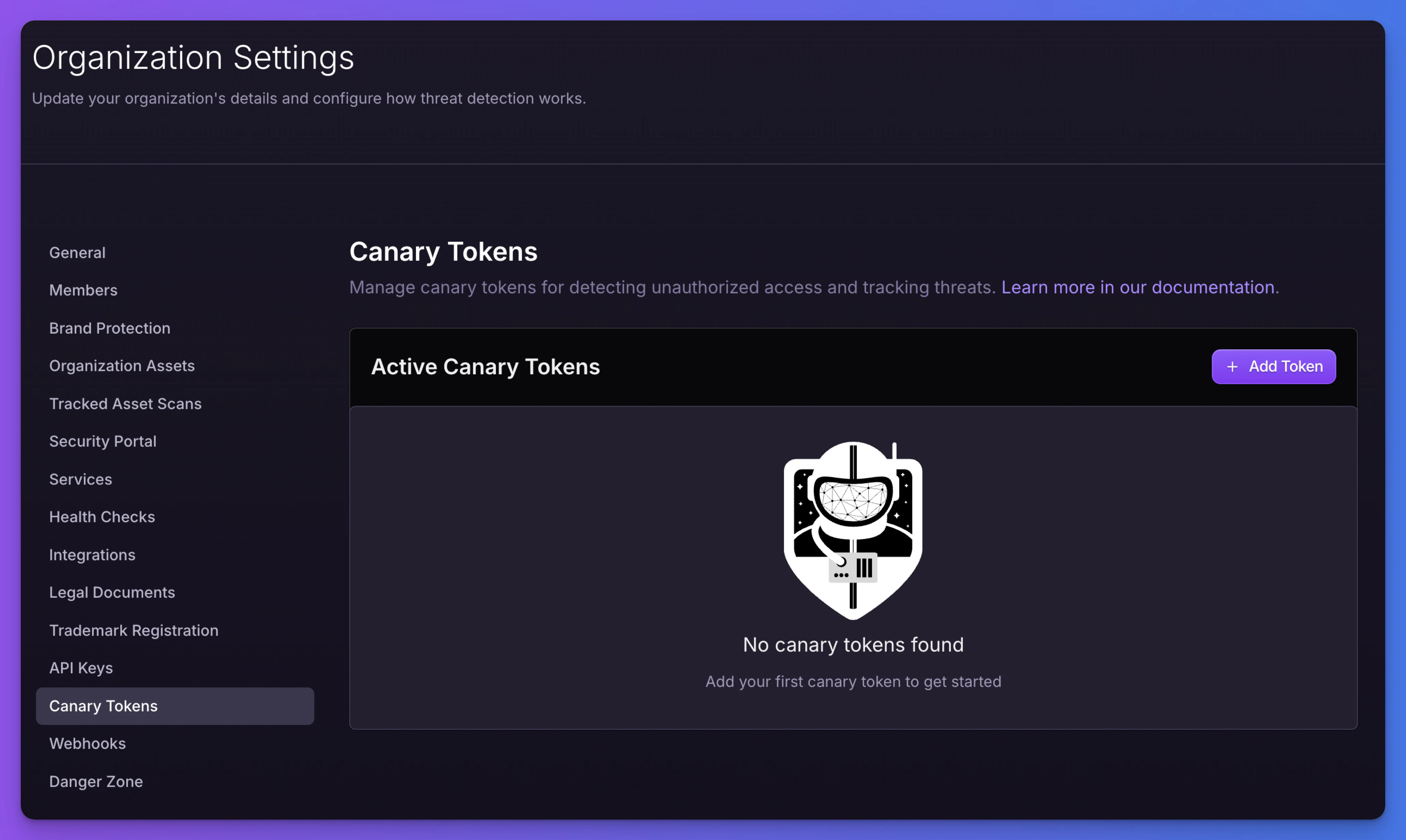 Canary Token ID