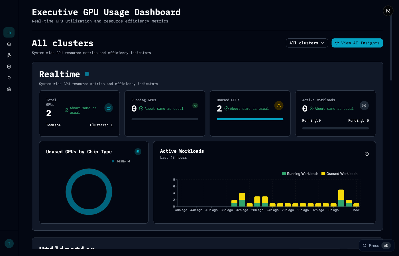 Chamber Dashboard