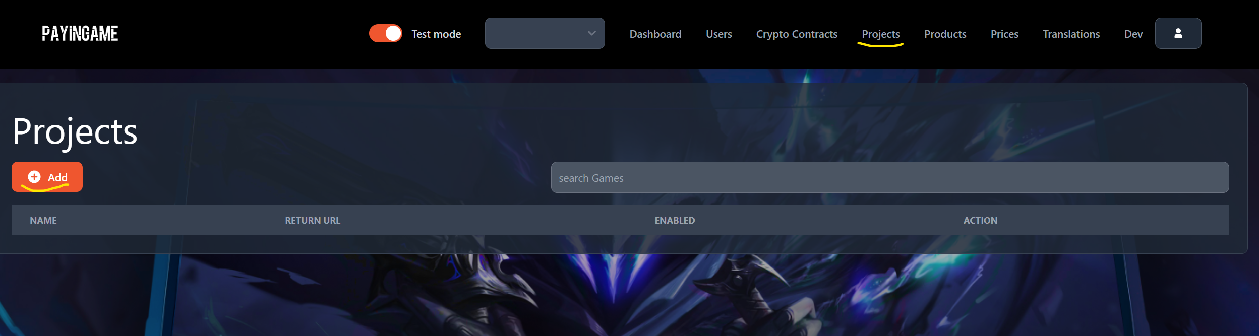 addproject