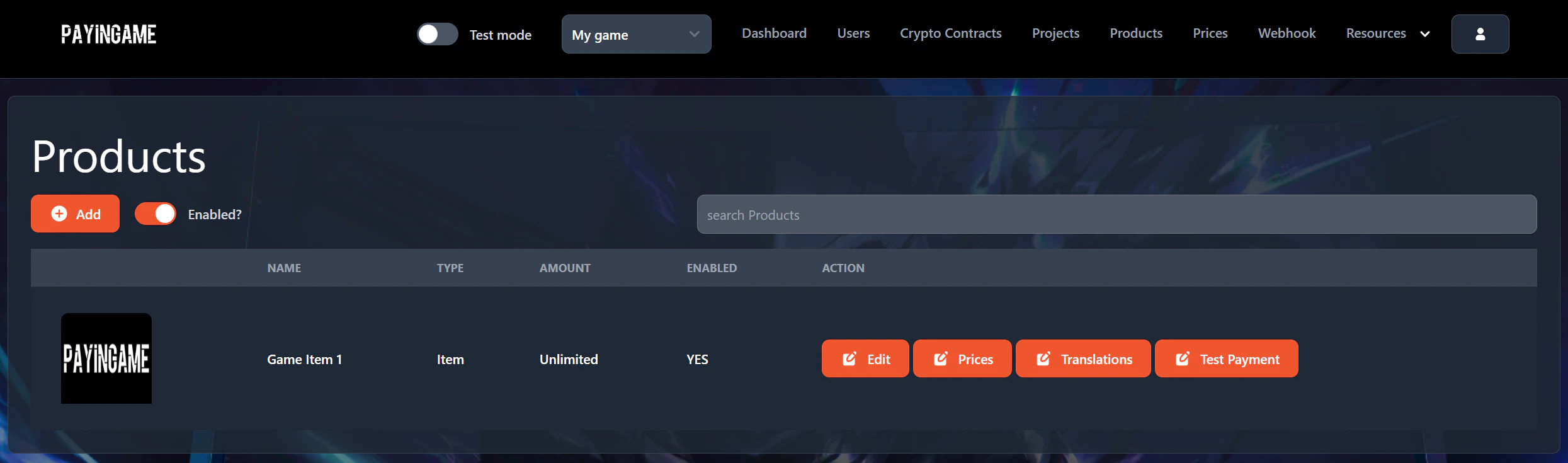 addproject