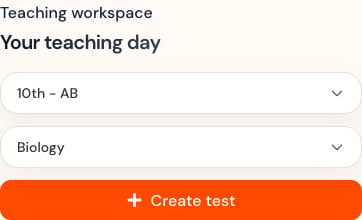 Responsive Teacher Dashboard controls on a mobile viewport.