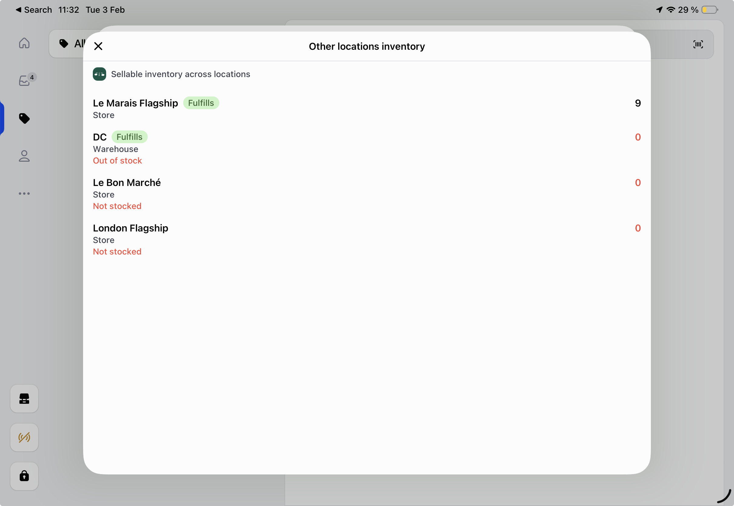 Channel display settings