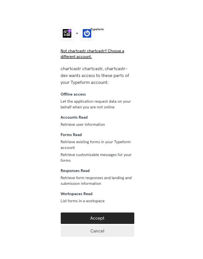 Typeform OAuth setup