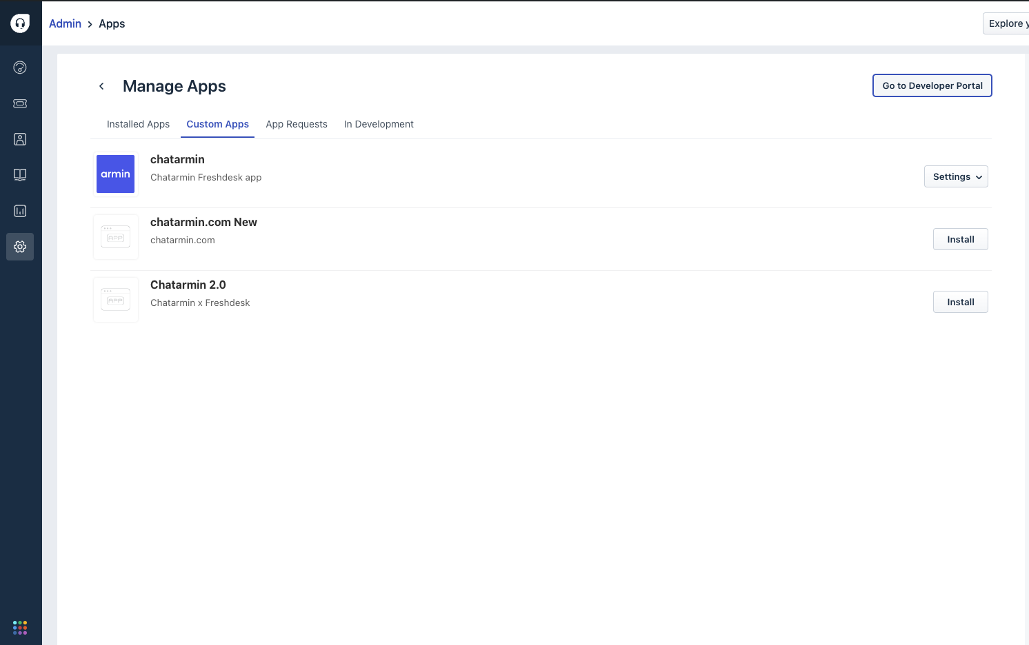 Chatarmin help center image