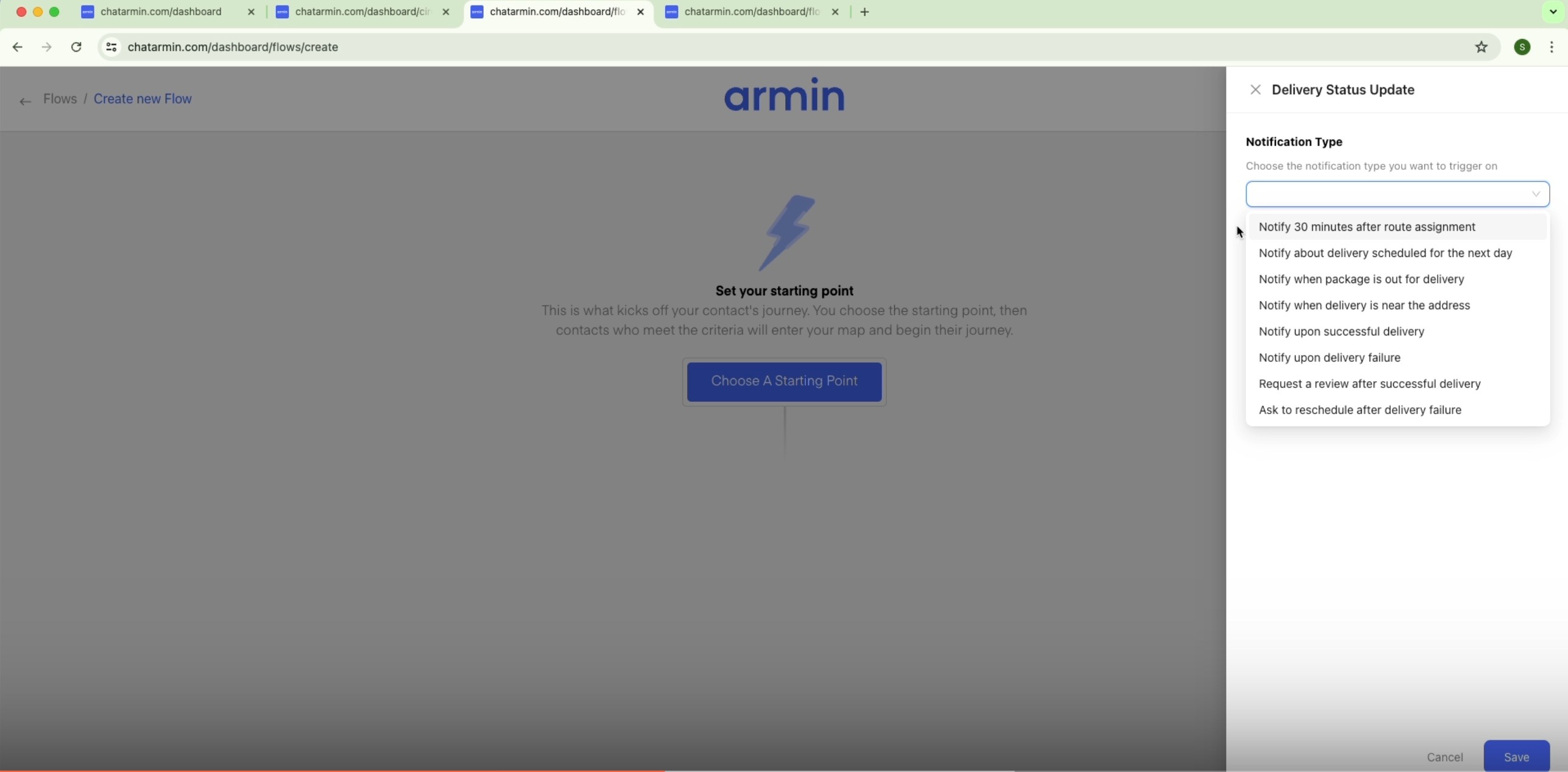 Chatarmin help center image