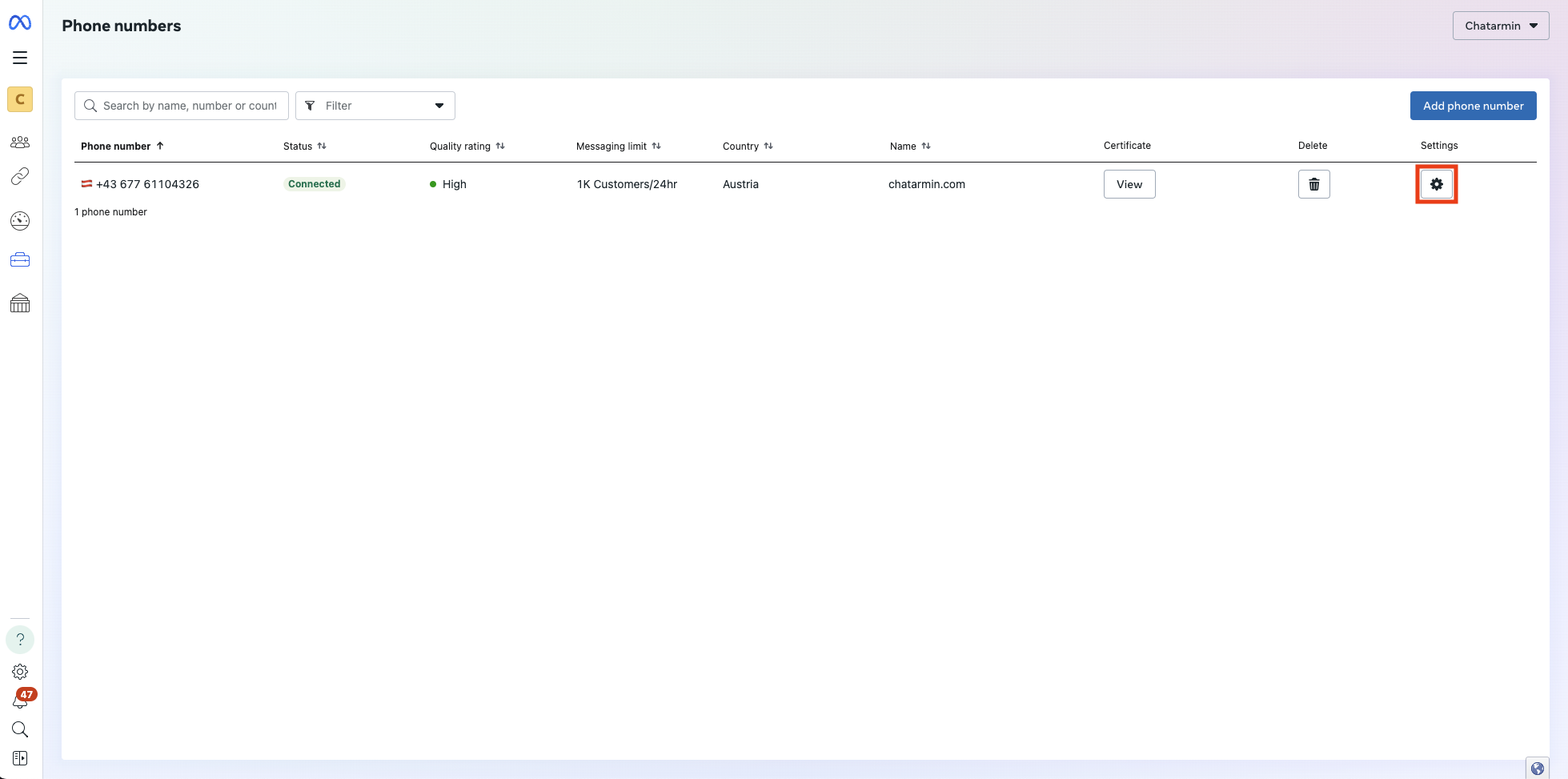 Chatarmin help center image