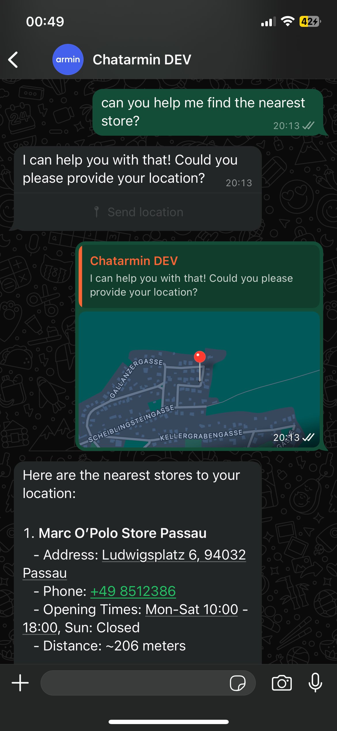 Chatarmin help center image