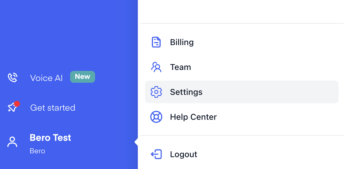 Chatarmin help center image