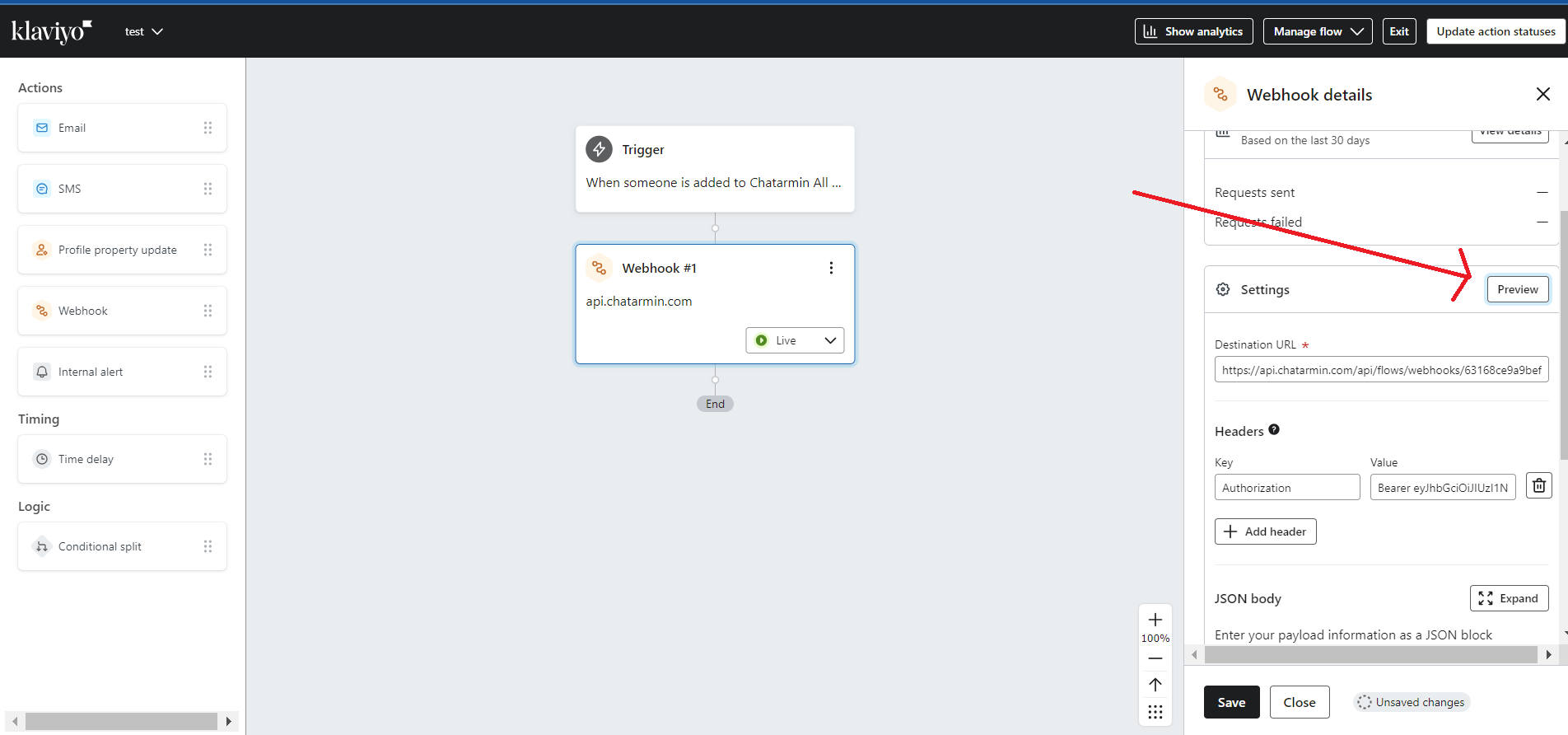 Chatarmin help center image