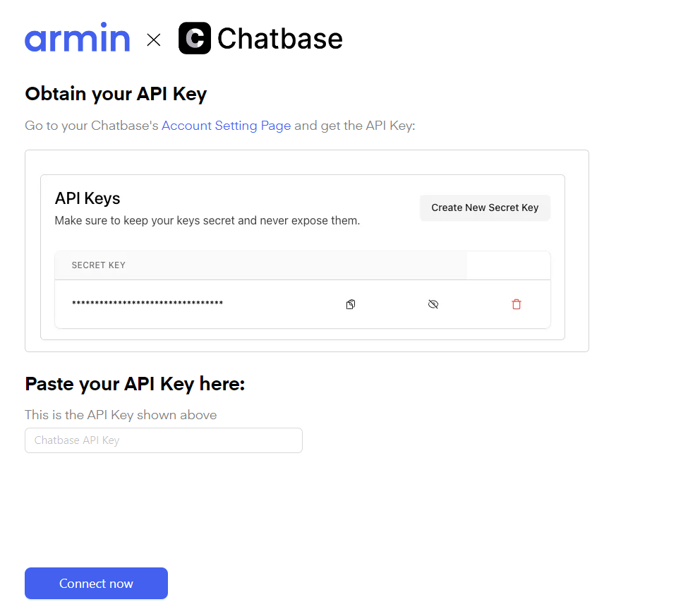 Chatarmin help center image