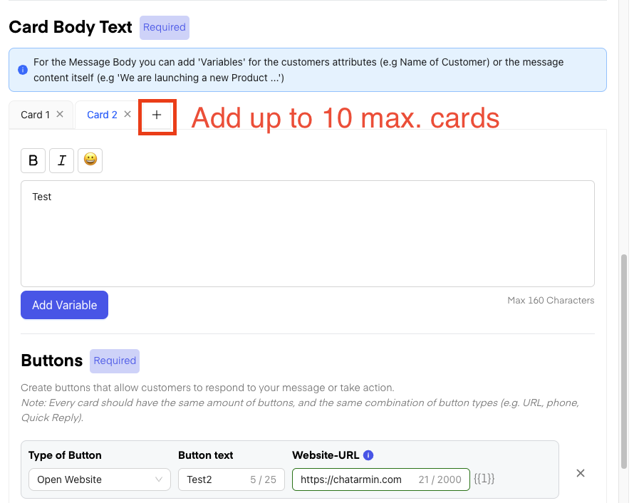 Chatarmin help center image