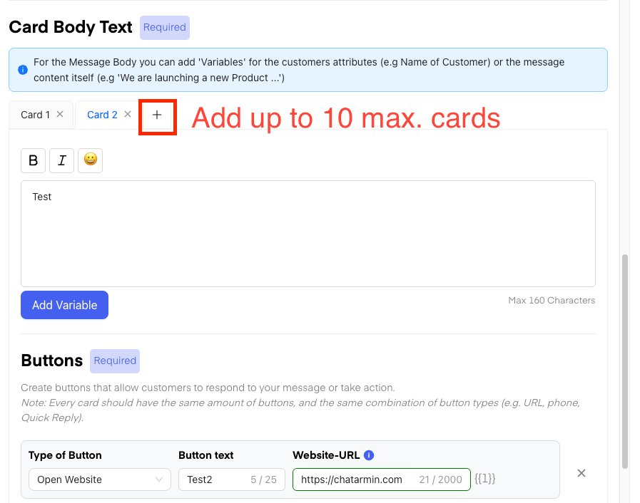 Chatarmin help center image