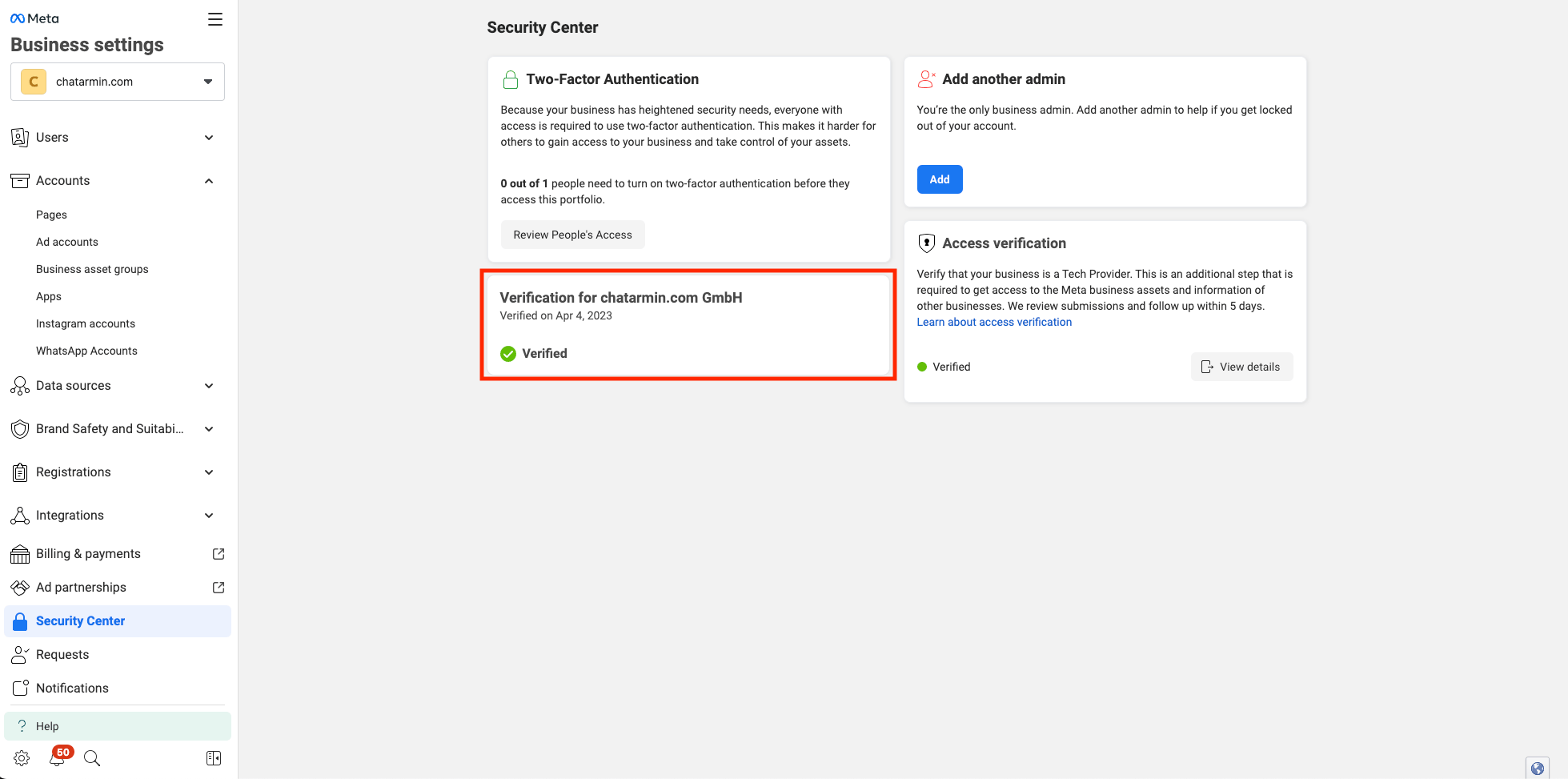 Chatarmin help center image