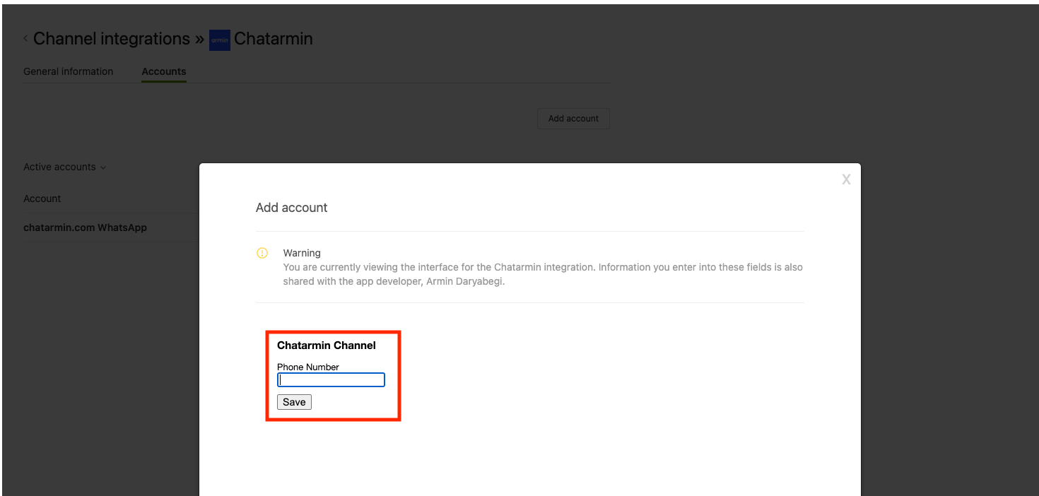 Chatarmin help center image