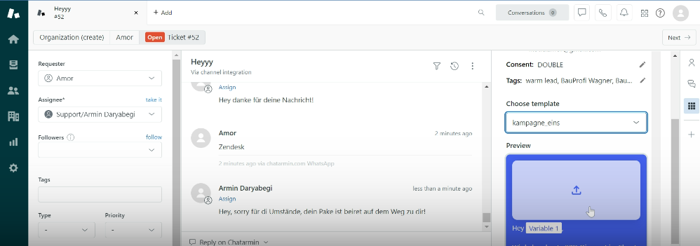 Chatarmin help center image