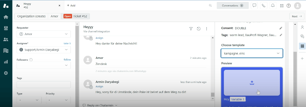Chatarmin help center image