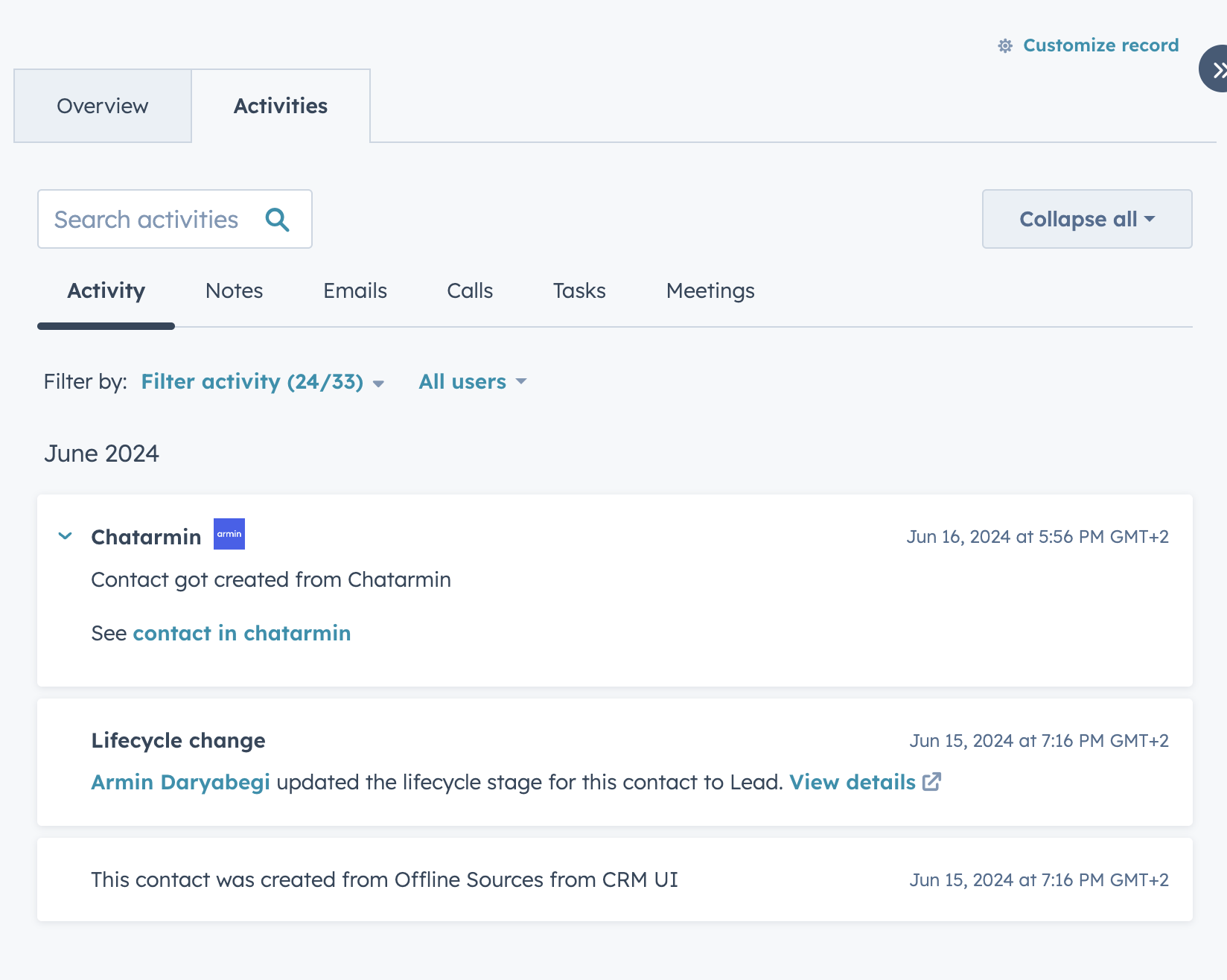 Chatarmin help center image