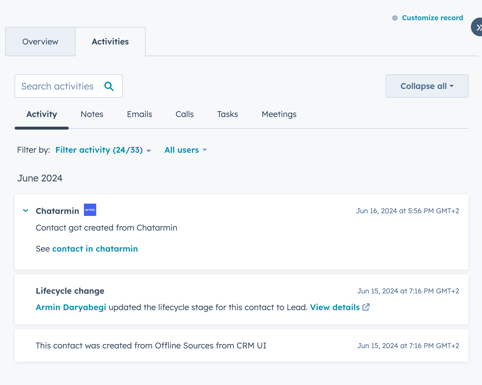Chatarmin help center image