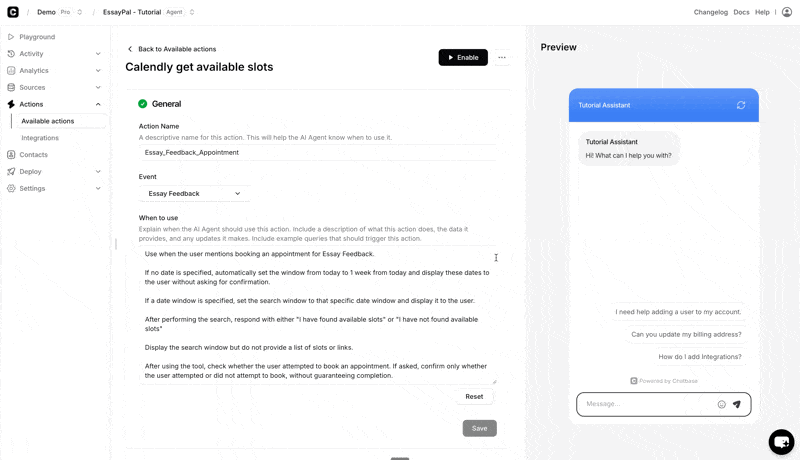 Chatbase Embed Code Example