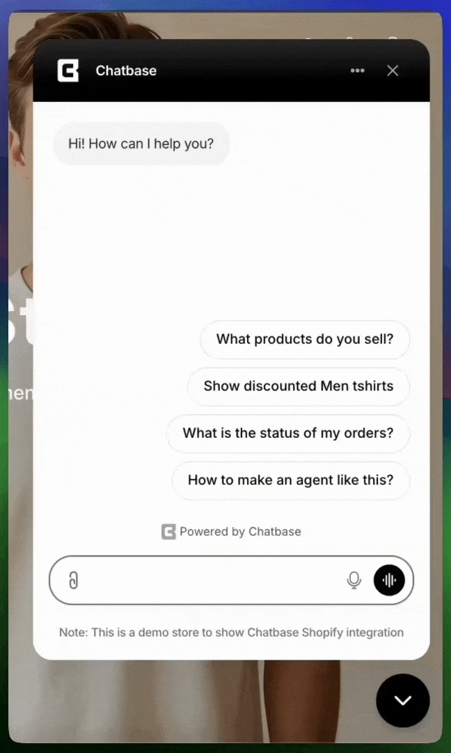 Show Order