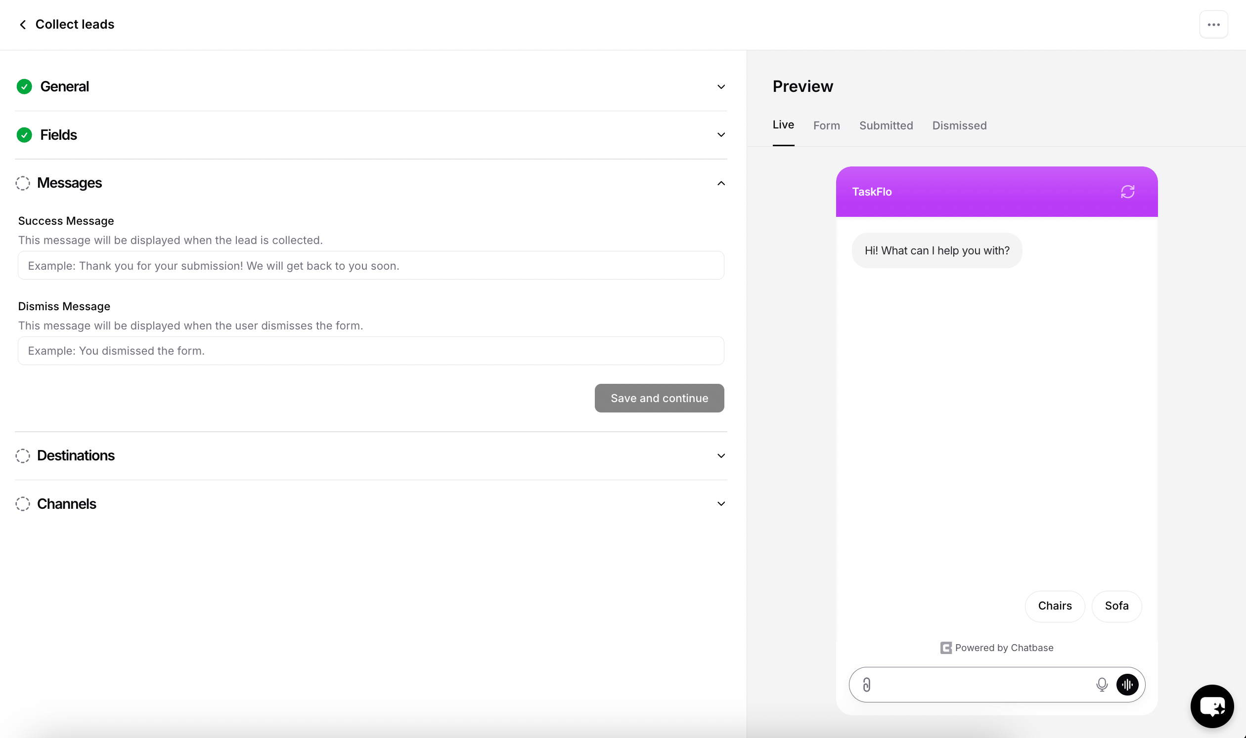 Chatbase Embed Code Example